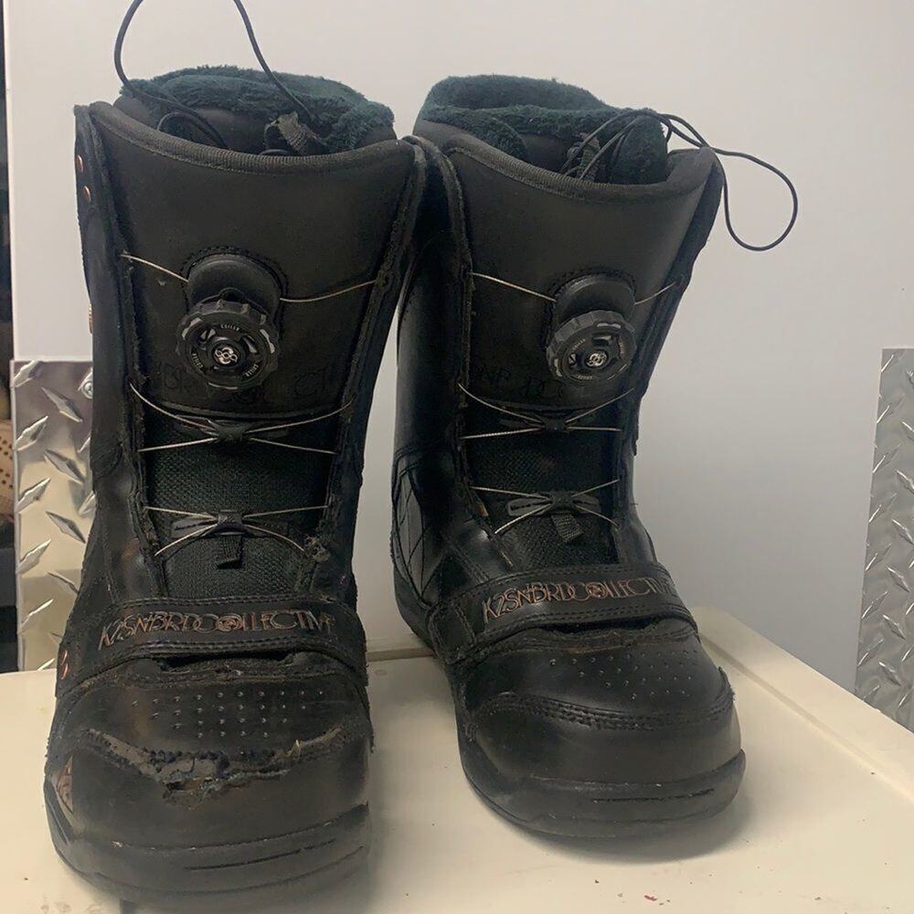 K2 RAIDER DOA COILER SNOWBOARDING BOOTS SIZE 8.5